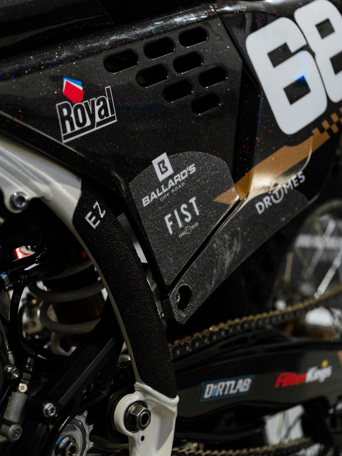 EZ Grip KTM 50 SX 24-26 Number Plate Grip Tape
