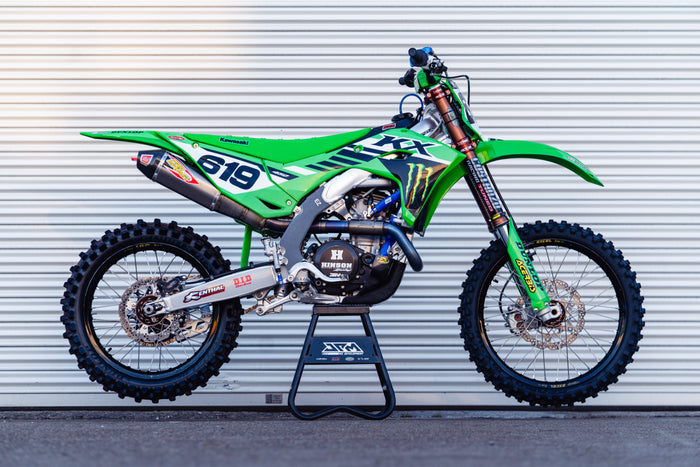 EZ Grip Kawasaki KX250F 25-26 KX450F 24-26 Grey Frame Grip Tape