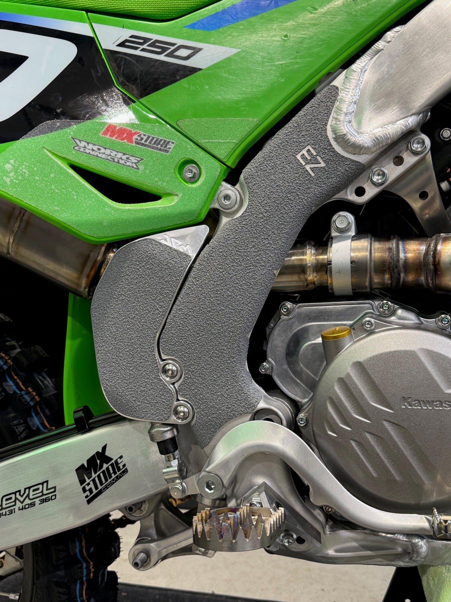 JPM Kawasaki Factory Brake Plate