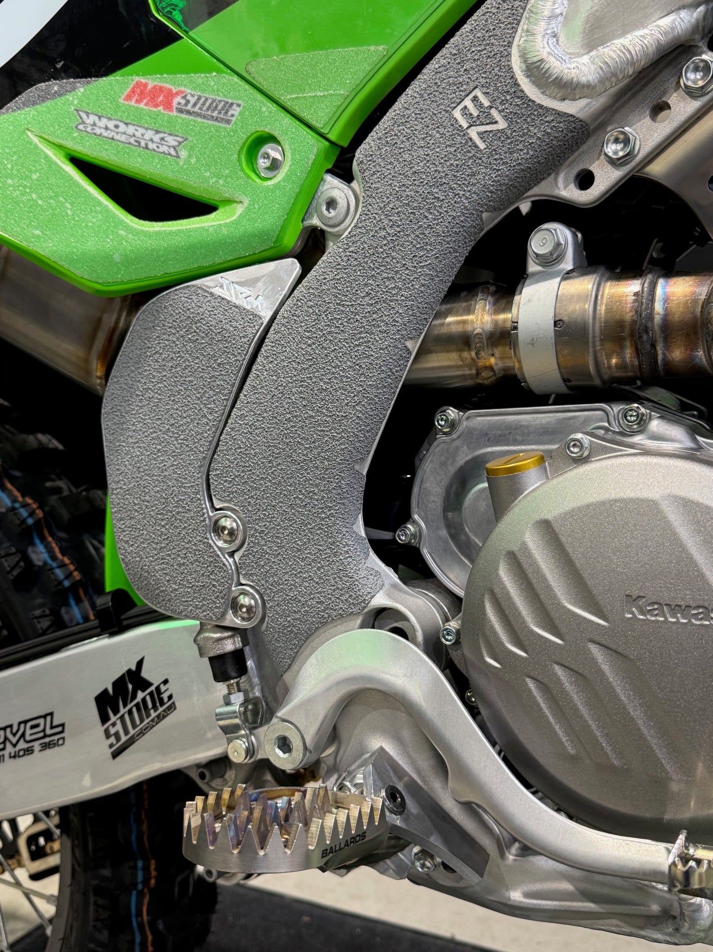 JPM Kawasaki Factory Brake Plate