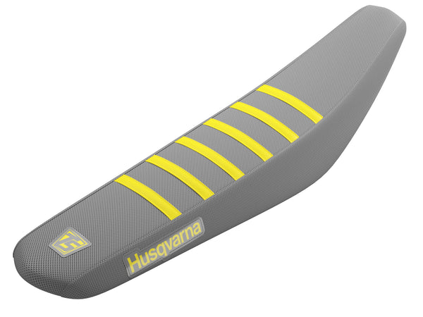 Throttle Syndicate Husqvarna TC/FC 23-25 Grey/Yellow Factory Complete Seat