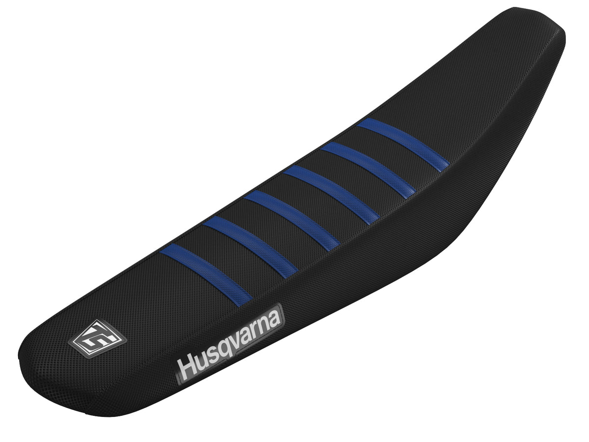 Throttle Syndicate Husqvarna TC50 24-25 Black/Blue Factory Seat Cover